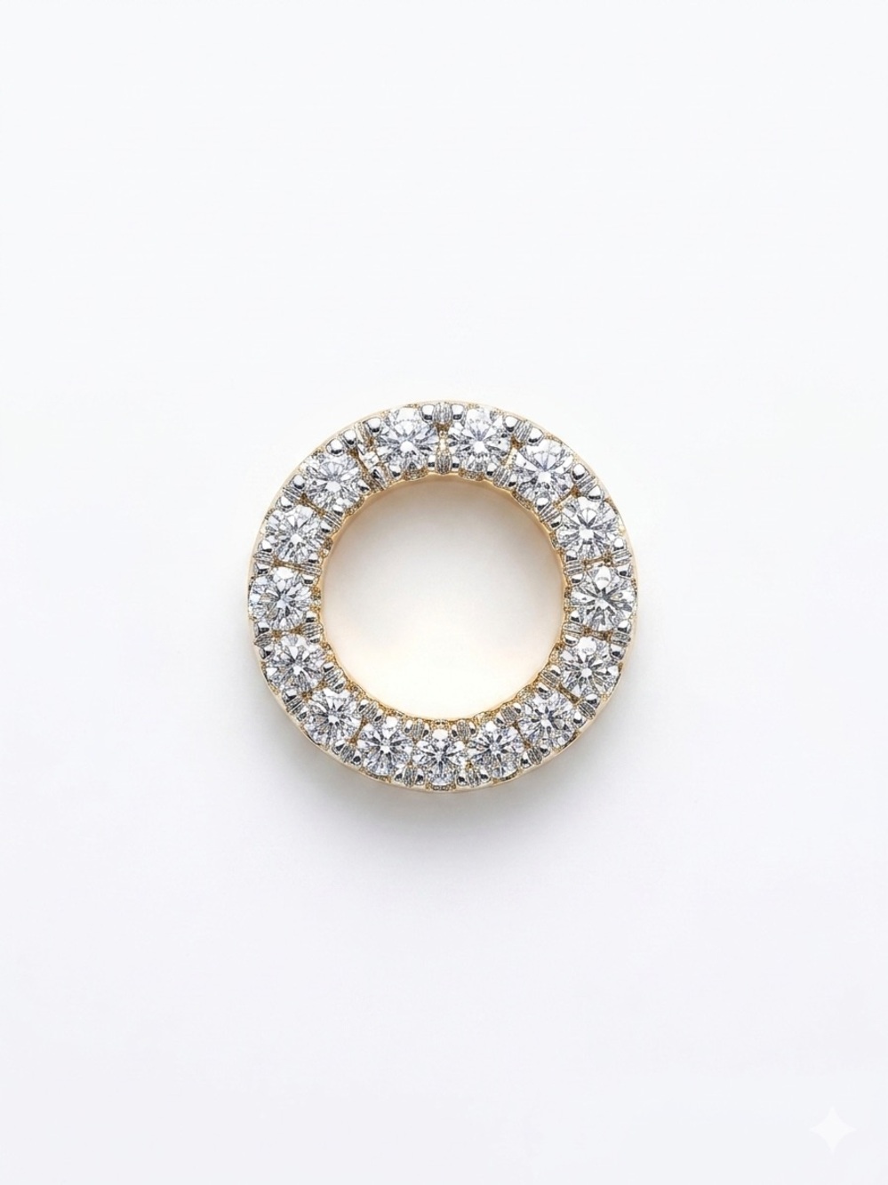 Mejuri Single Diamond Halo Stud